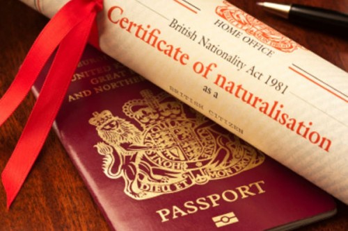 Naturalisation as a British Overseas Territories C...