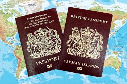 Cayman Islands and United Kingdom Passports Applic...